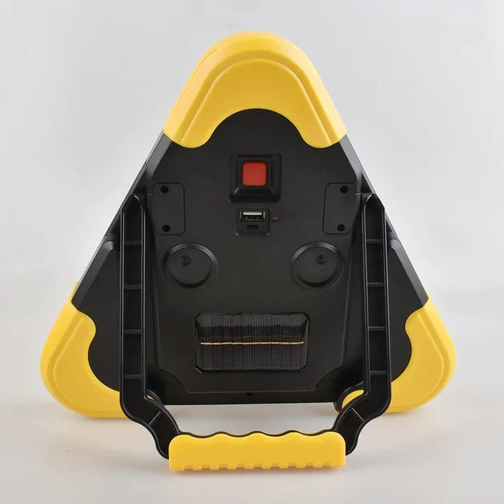 2-IN-1 Emergency Triangular Roadside Warning Light