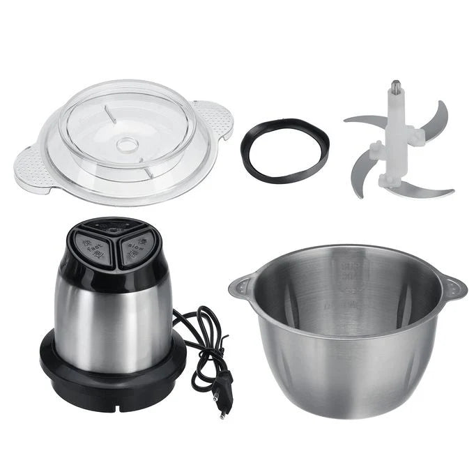 STAINLESS STEEL ELECTRIC CHOPPER (3L)