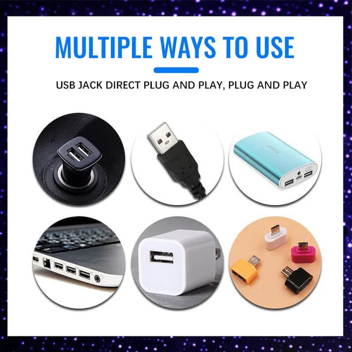 Car & Home Ceiling Romantic Night Light!