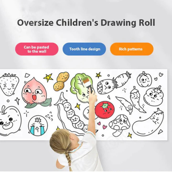Children's Drawing Roll (3Meter)