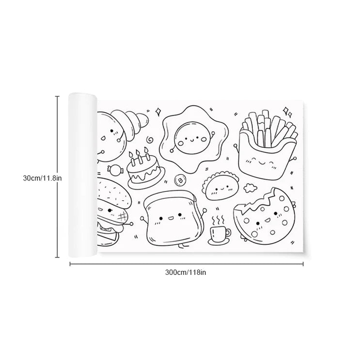 Children's Drawing Roll (3Meter)