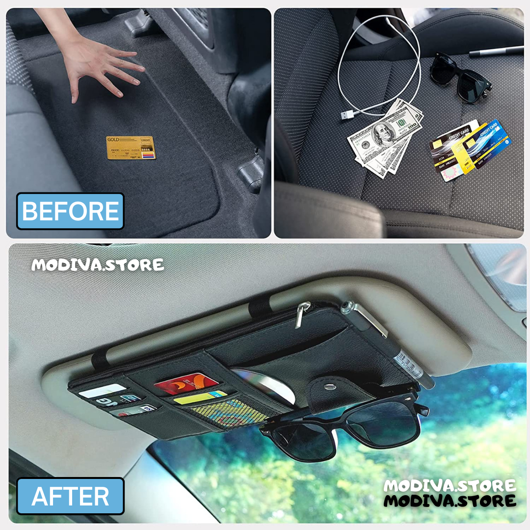 CAR SUN VISOR ORGANIZER