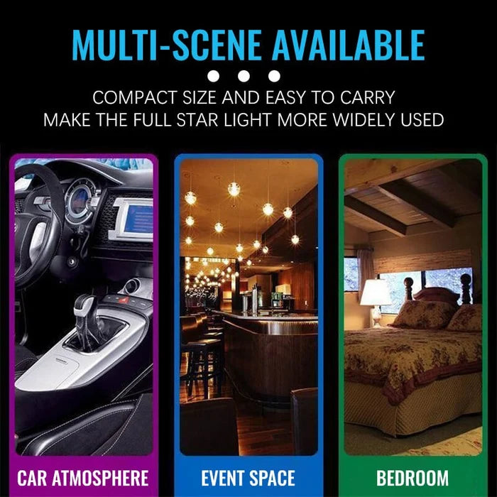 Car & Home Ceiling Romantic Night Light!