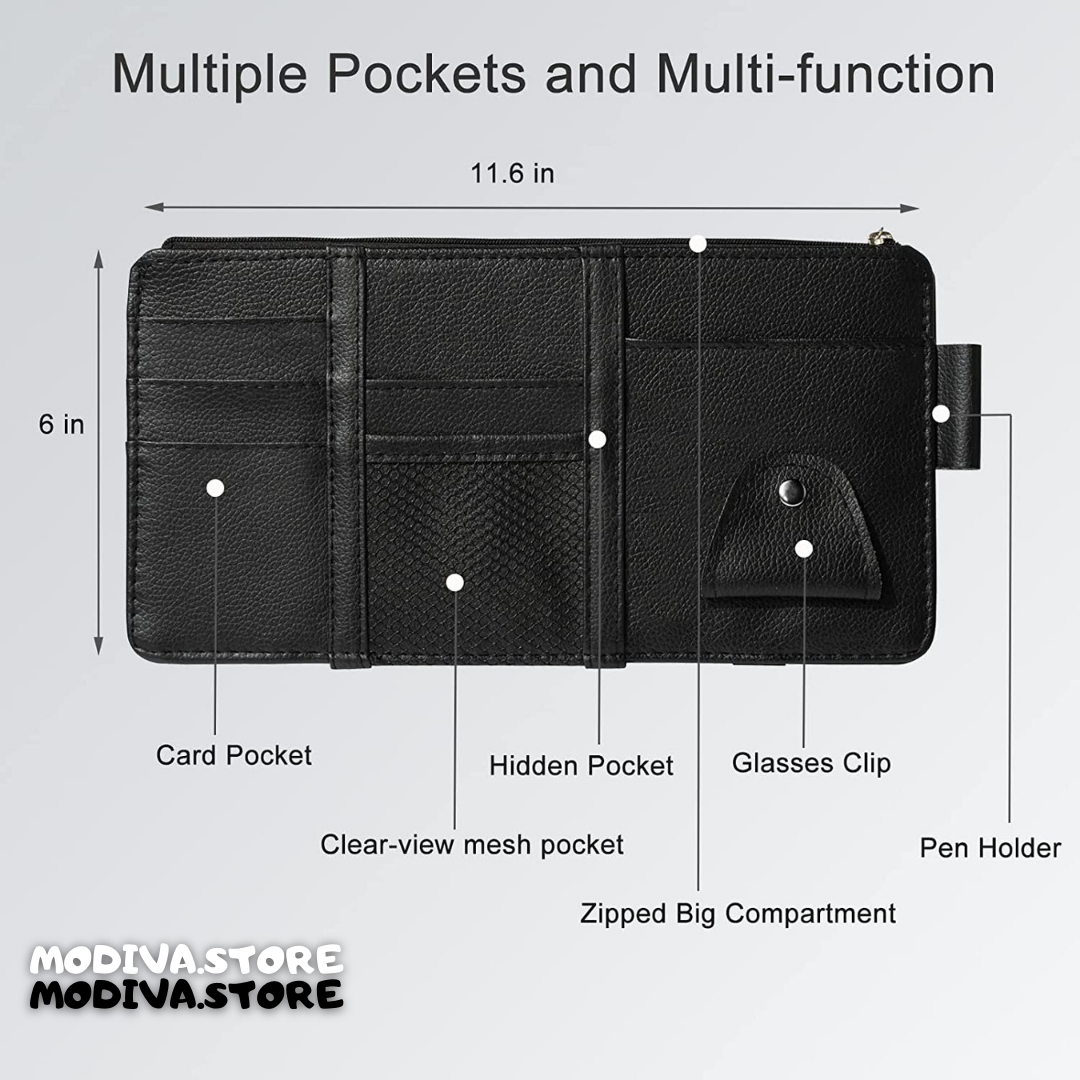 CAR SUN VISOR ORGANIZER