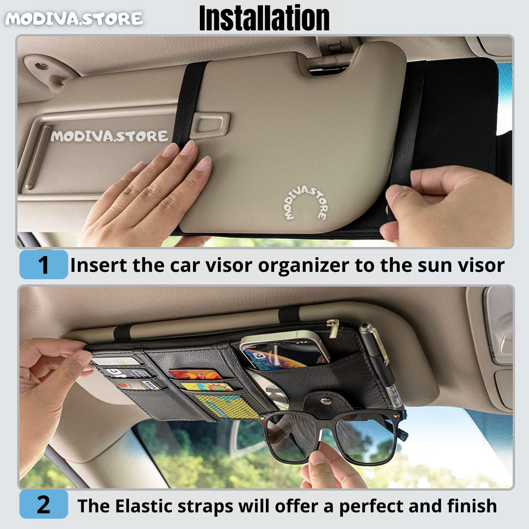 CAR SUN VISOR ORGANIZER
