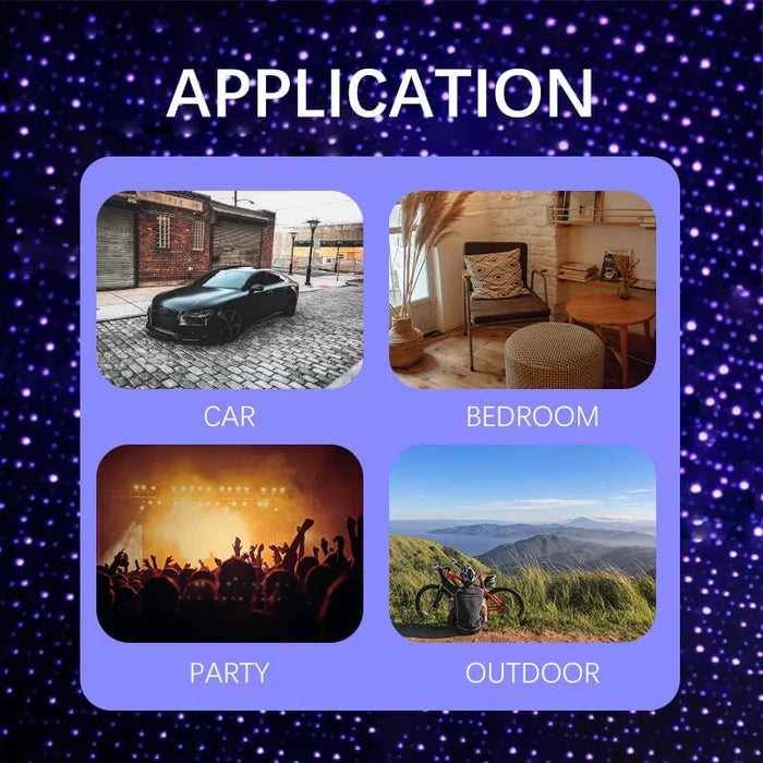 Car & Home Ceiling Romantic Night Light!