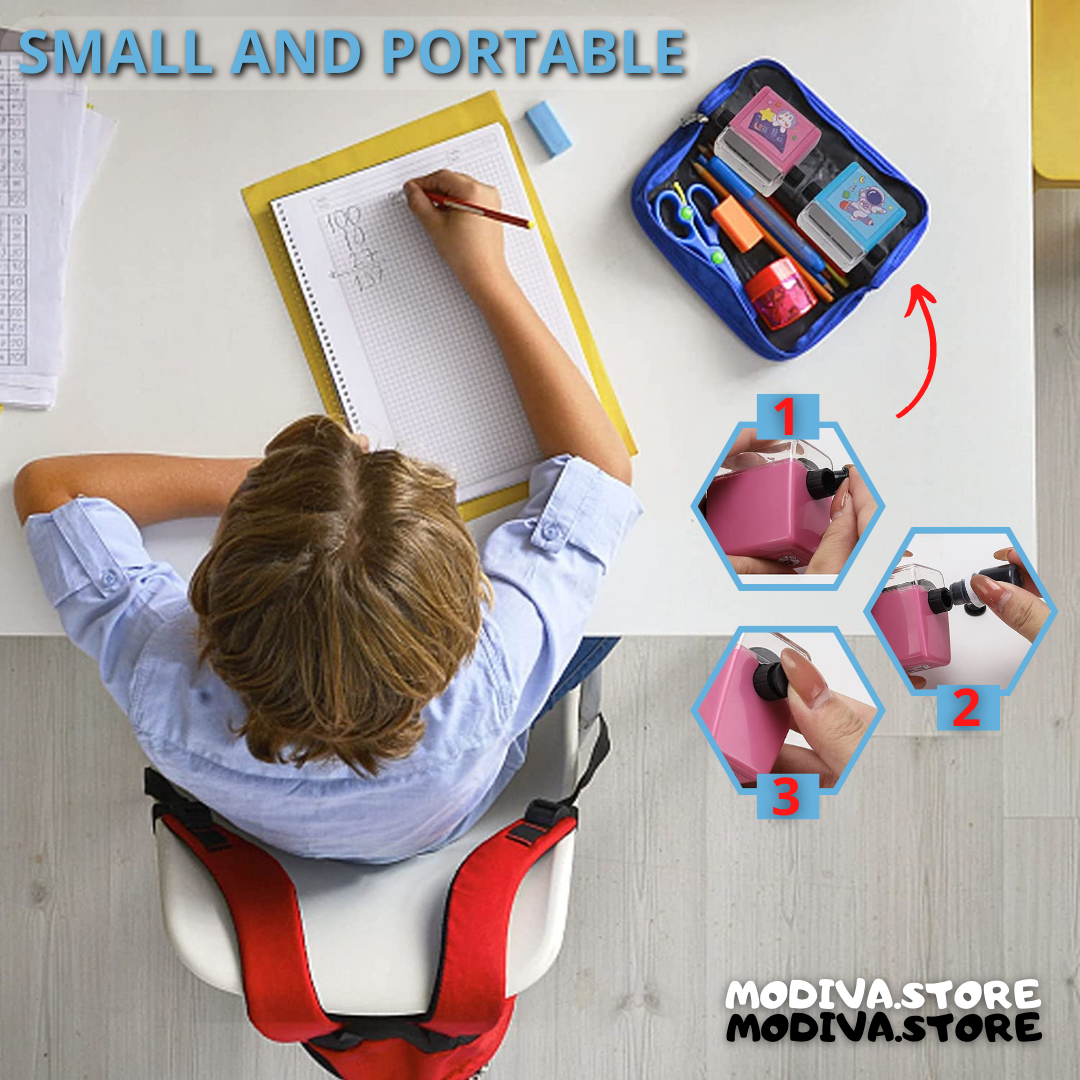 Addition and Subtraction Teaching Stamps for Kids- 2 Pcs