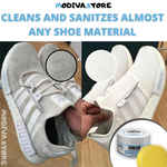 white shoe cleaning cream