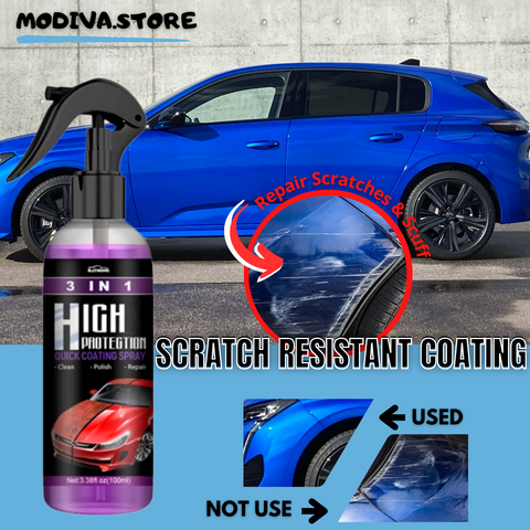 3 in 1 Ceramic Car Coating Spray – MODIIVA