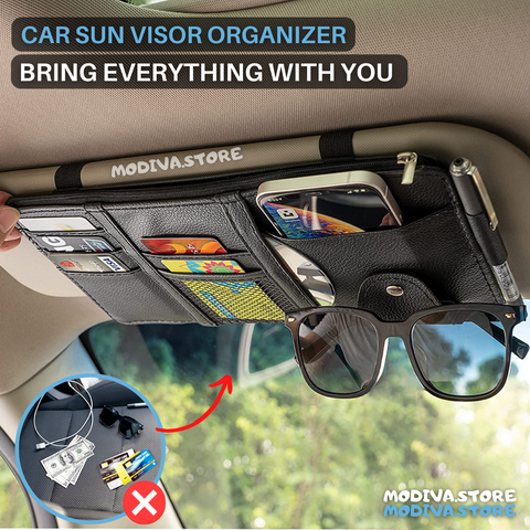 CAR SUN VISOR ORGANIZER