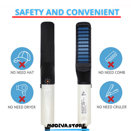 MEN'S BEARD & HAIR STRAIGHTENER COMB