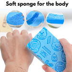 [4 Pcs ] Super Soft Exfoliating Bath Sponge