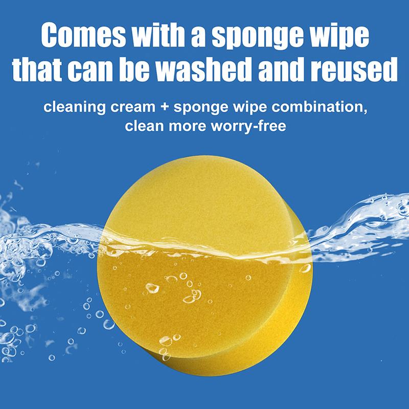 white shoe cleaning cream